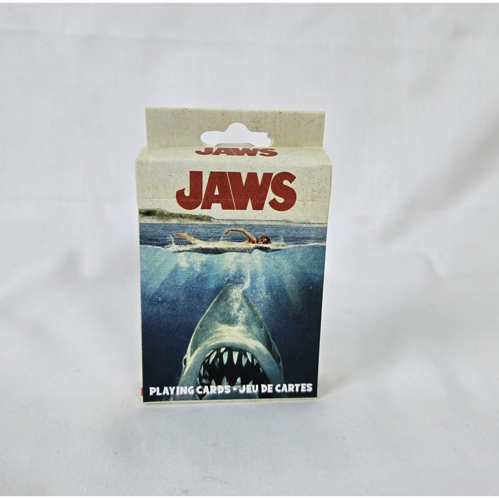 JAWS Movie Themed Playing Cards Poker 52 Card Deck Universal Studios, NEW
